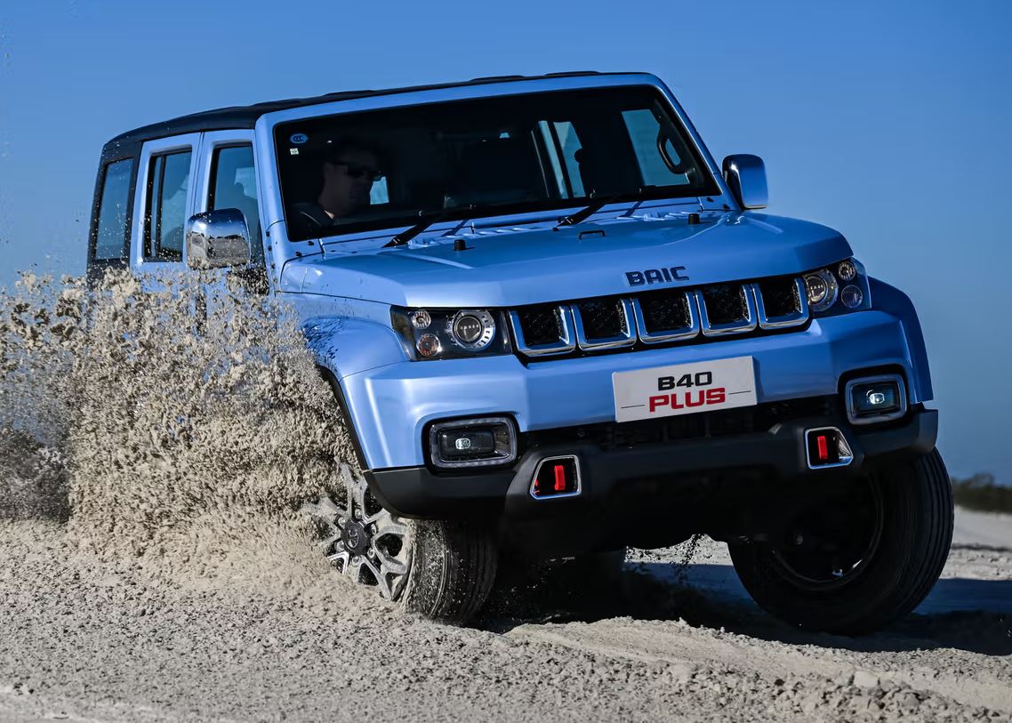 BAIC BJ40 Plus на бездорожье